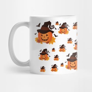 scary pumpkin Mug